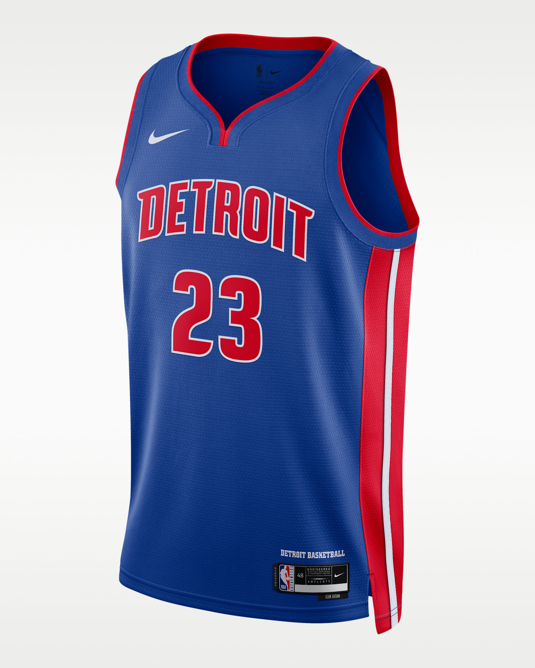 Detroit Pistons Icon Edition Men's Nike Dri-FIT NBA Swingman
